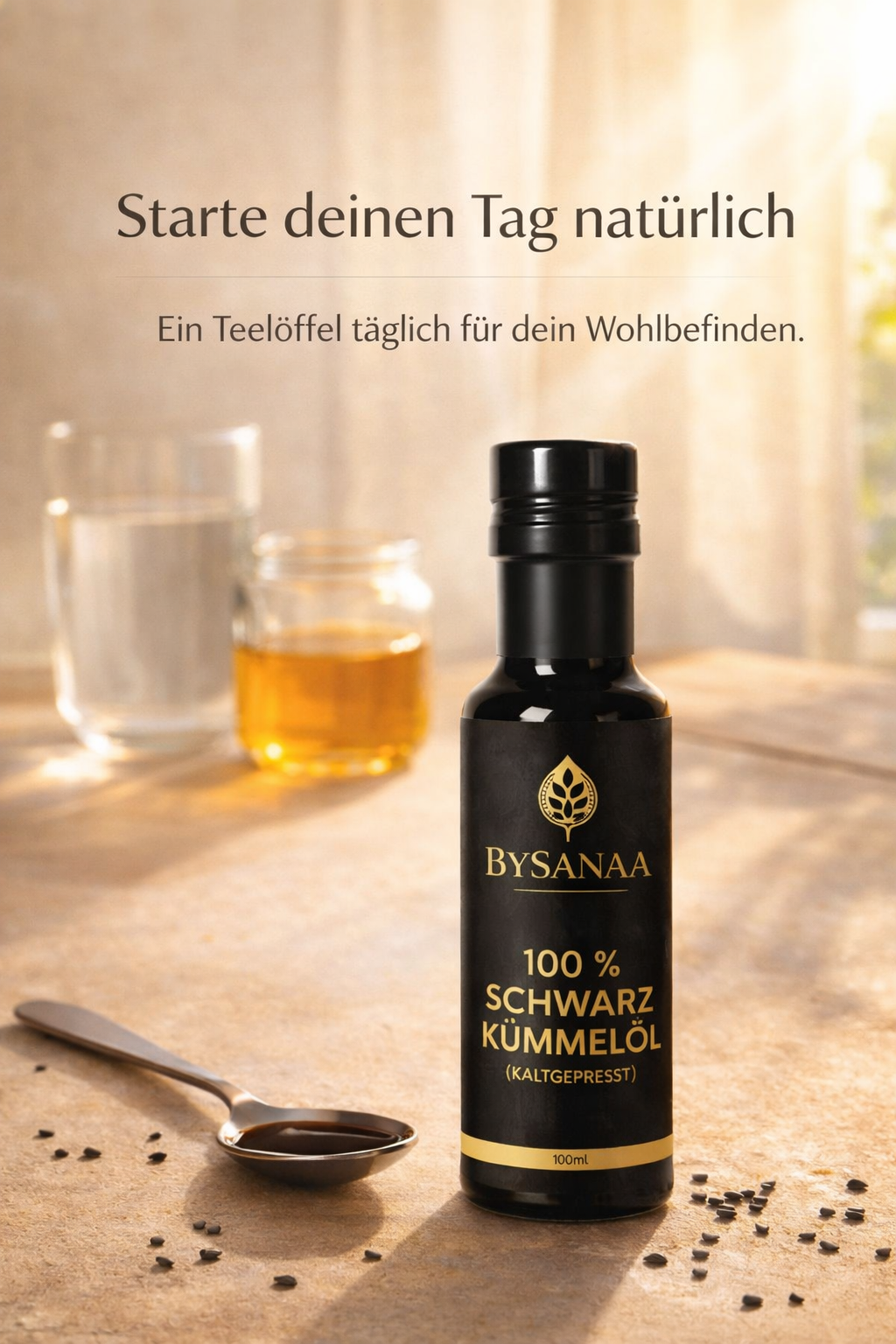 BySanaa Premium Schwarzkümmelöl